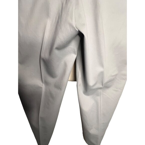 Lands End men’s dress pants size 38 traditional fit light gray flat front pocket - Picture 4 of 16